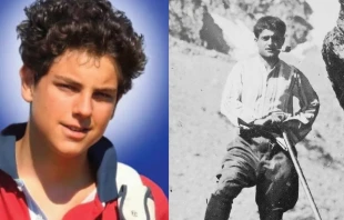 Blessed Carlo Acutis (left) and Blessed Pier Giorgio Frassati. Credit: Diocese of Assisi/Public domain via Wikimedia Commons